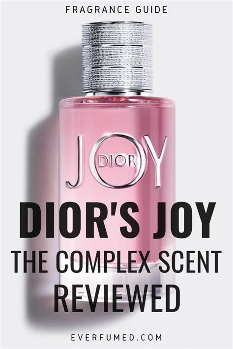 joy dior perfume notes